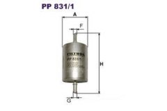Фильтр топливный Filtron для RENAULT FLUENCE (L30_) 1.6 16V (L304, L305, L30H) 2010-, код двигателя K4M 838, V см3 1598, кВт 82, л.с. 111, бензин, Filtron PP8311